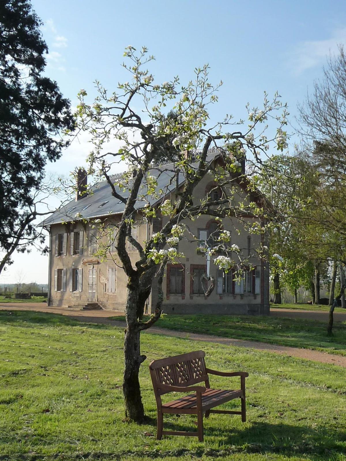 Domaine De Savigny Bed and Breakfast Saint-Saulge Exteriör bild